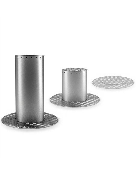 Bolardo electromecánico Motorline MPIE10 en acero inoxidable 24V