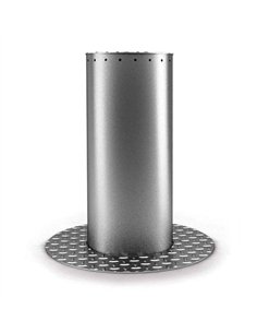 Bolardo fijo Motorline MPIE5 en acero inoxidable