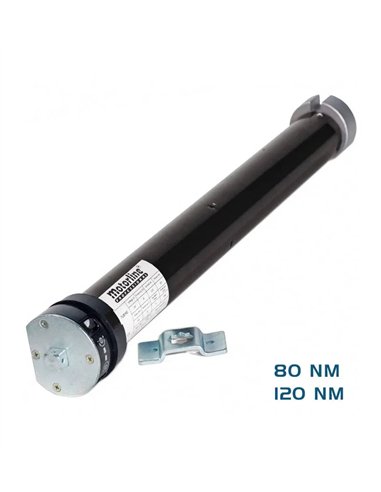 Motor tubular Motorline ∅59mm fuerza 80Nm y 120Nm para persianas domésticas enrollables y toldos